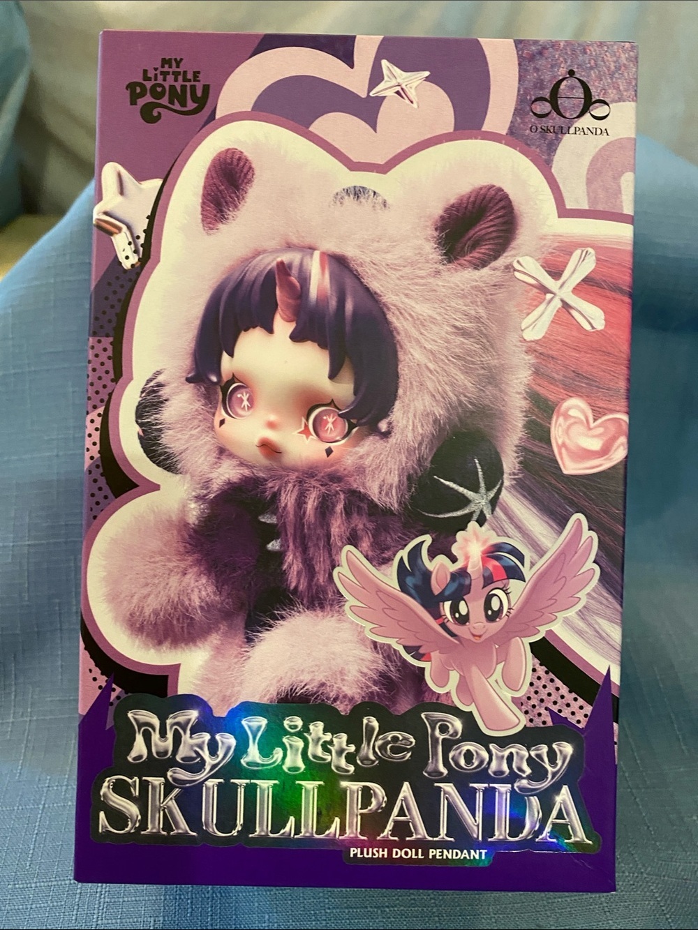My Little Pony Skullpanda Plush Doll Pendant - Applejack - Picture 1 of 6